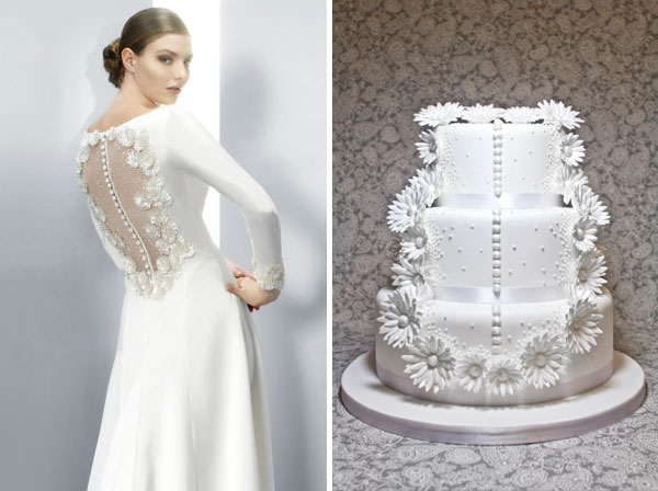 5 Tartas inspiradas en vestidos de novia - Acaramelada 5 Tartas inspiradas en vestidos de novia - Acaramelada